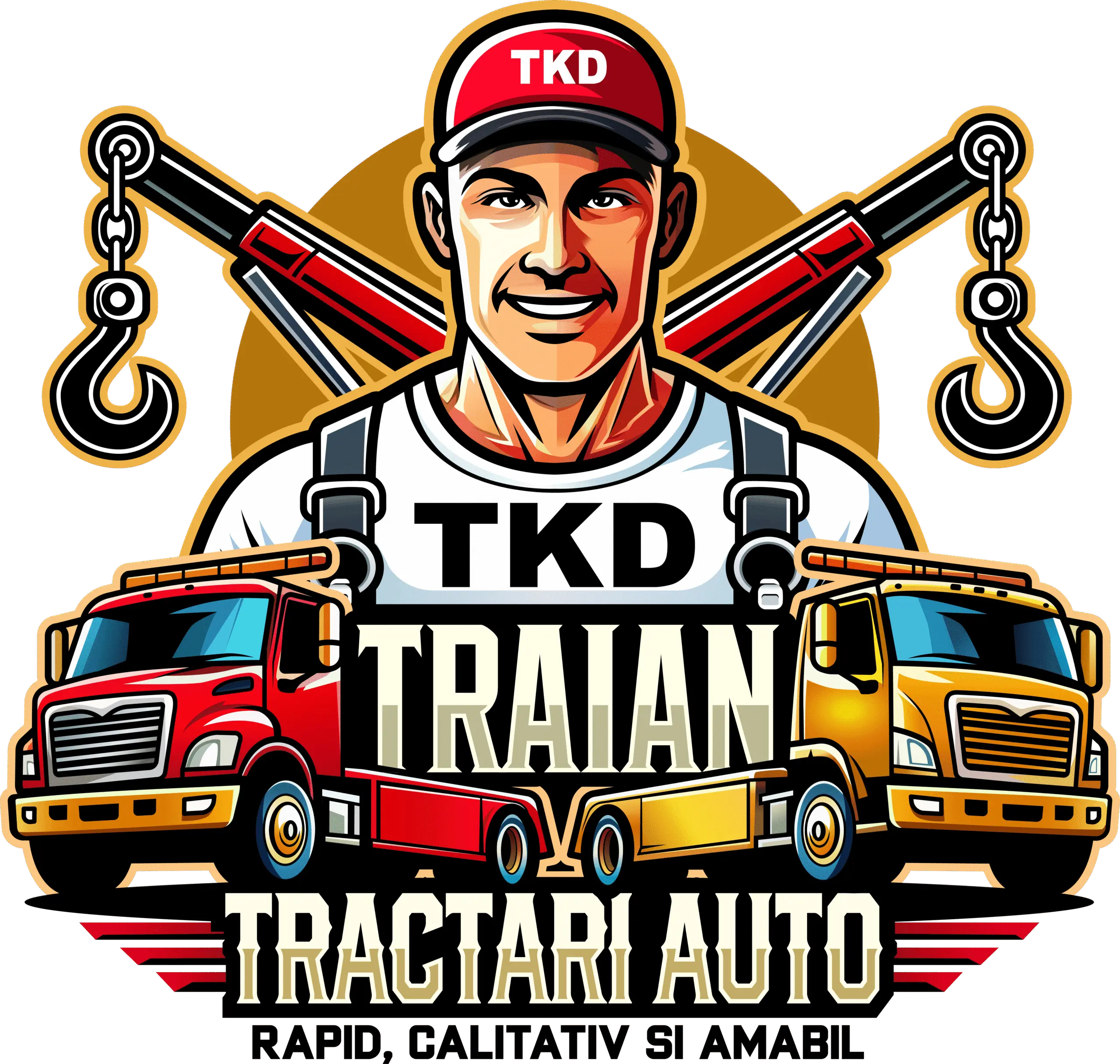Logo Traian TKD in format Webp